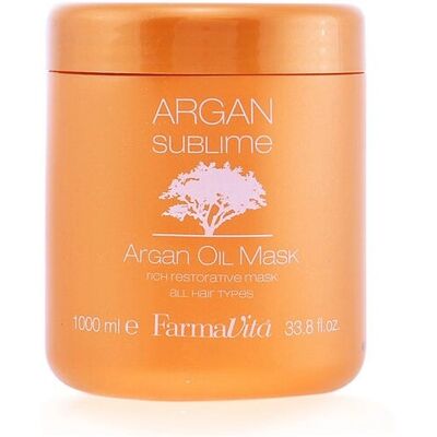 Farmavita Argan Sublime Haarkur - Tiefenpflege für alle Haartypen Farmavita Argan Sublime Haarkur - Tiefenpflege für alle Haartypen