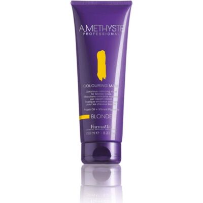 Farmavita Amethyste Masque colorant semi-permanent blond - 250ml - Publicité Farmavita Amethyste Masque colorant semi-permanent blond - 250ml - Publicité