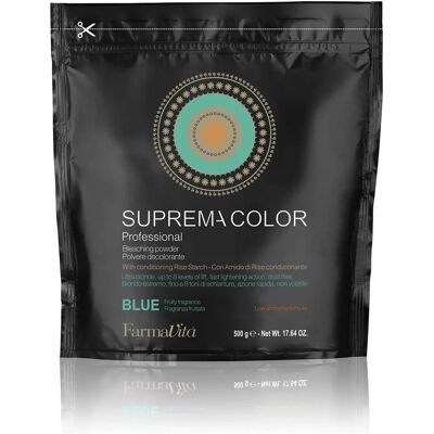 FarmaVita Suprema Color Blue Bleach Powder - Professional Hair Lightener FarmaVita Suprema Color Blue Bleach Powder - Professional Hair Lightener