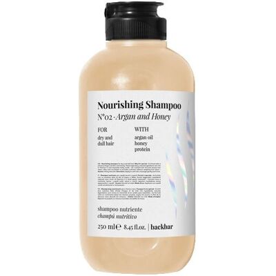Farmavita N°02 Argan Honig Nährendes Shampoo - Shampoo Farmavita N°02 Argan Honig Nährendes Shampoo - Shampoo