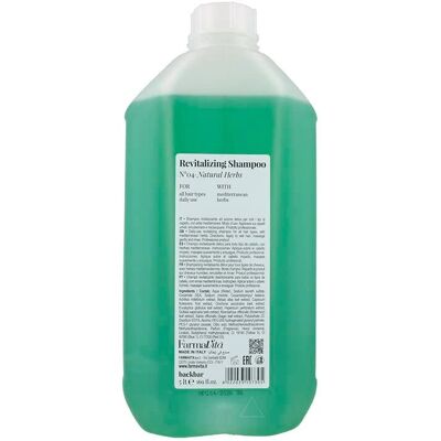 Farmavita Back Bar Revitalising Shampoo No.04 - Natürliche Kräuter - Shampoo Farmavita Back Bar Revitalising Shampoo No.04 - Natürliche Kräuter - Shampoo