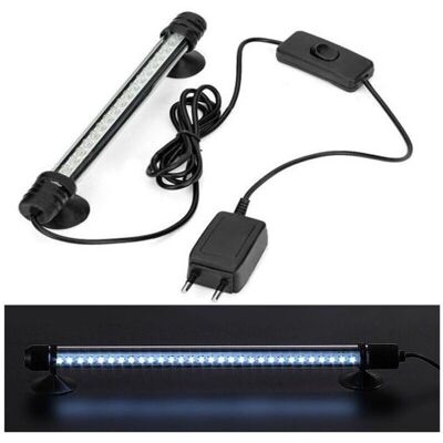 Trade Shop - Aquariumlampe D05 Weiß 50cm 2W Wasserdicht Trade Shop - Aquariumlampe D05 Weiß 50cm 2W Wasserdicht