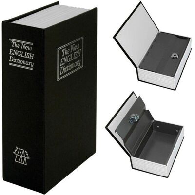 Caja de Seguridad en Forma de Libro - Monedas y Objetos de Valor Caja de Seguridad en Forma de Libro - Monedas y Objetos de Valor