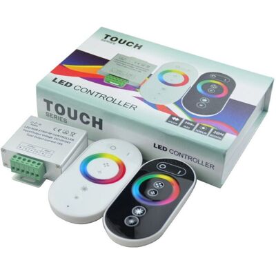 Controlador RGB RF Touch - Tira LED 5050 RGB de Trade Shop Controlador RGB RF Touch - Tira LED 5050 RGB de Trade Shop