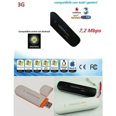 Traesio 3g Módem USB - Datos Inalámbricos Universales Traesio 3g Módem USB - Datos Inalámbricos Universales