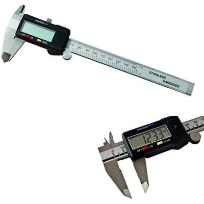 Calibro Digitale Trade Shop - 150mm, Acciaio, Schermo LCD Calibro Digitale Trade Shop - 150mm, Acciaio, Schermo LCD