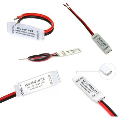 Amplificador de Señal Trade Shop - Tira LED RGB 12V 3x4A Amplificador de Señal Trade Shop - Tira LED RGB 12V 3x4A
