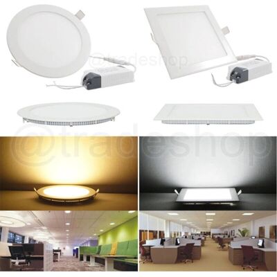 TRADE SHOP TRAESIO - Pannello A Led Tondo o Quadrato 25W - Quadrato - LED panel TRADE SHOP TRAESIO - Pannello A Led Tondo o Quadrato 25W - Quadrato - LED panel