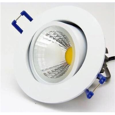 TRADE SHOP TRAESIO - Faretto Da Incasso Led COB Epistar 3W 90° - Bianco Frío 6000K - LED empotrado TRADE SHOP TRAESIO - Faretto Da Incasso Led COB Epistar 3W 90° - Bianco Frío 6000K - LED empotrado
