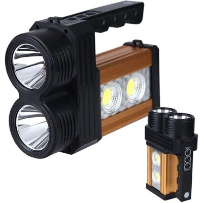 Trade Shop Torcia LED Ricaricabile 10W - Luce di Emergenza Trade Shop Torcia LED Ricaricabile 10W - Luce di Emergenza
