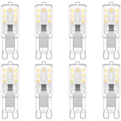 Trade Shop Traesio - Lampadina Faretto 2W LED 2SMD 3535 G9 Trade Shop Traesio - Lampadina Faretto 2W LED 2SMD 3535 G9