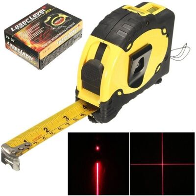 Trade Shop Mini Laser Wasserwaage - Präzises Wand- und Fenstermaß Trade Shop Mini Laser Wasserwaage - Präzises Wand- und Fenstermaß
