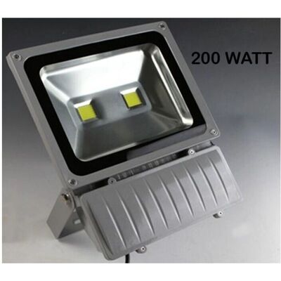 Trade Shop Traesio - Schlank LED Flutlicht - Weiß Kalt - 10-50W Trade Shop Traesio - Schlank LED Flutlicht - Weiß Kalt - 10-50W
