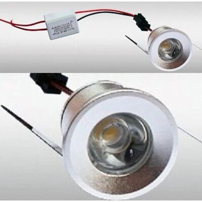Trade Shop - Faretto A Led Da Incasso 25mm 1W - Bianco Caldo - Indoor lamp Trade Shop - Faretto A Led Da Incasso 25mm 1W - Bianco Caldo - Indoor lamp