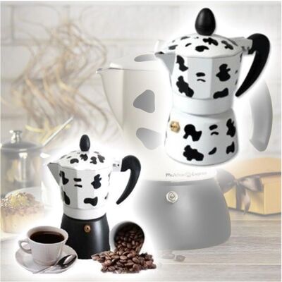 Trade Shop Mucca Moka Express Cafetera de Espresso de 6 Tazas Trade Shop Mucca Moka Express Cafetera de Espresso de 6 Tazas