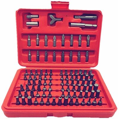 Trade Shop Kit 100 Schraubenzieherbits - Bohr- und Schrauberset Trade Shop Kit 100 Schraubenzieherbits - Bohr- und Schrauberset