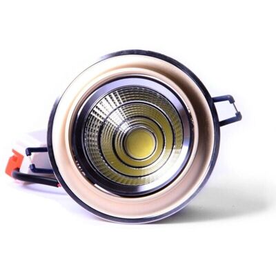 Trade Shop - Wisdom LED Einbauleuchte - Verstellbar, 5W & 10W, Weiß & Gold Trade Shop - Wisdom LED Einbauleuchte - Verstellbar, 5W & 10W, Weiß & Gold
