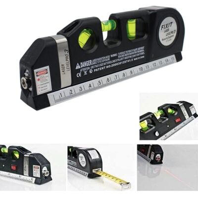 Nivel láser Trade Shop 250cm - Nivel láser multifunción profesional para estantes y superficies Nivel láser Trade Shop 250cm - Nivel láser multifunción profesional para estantes y superficies