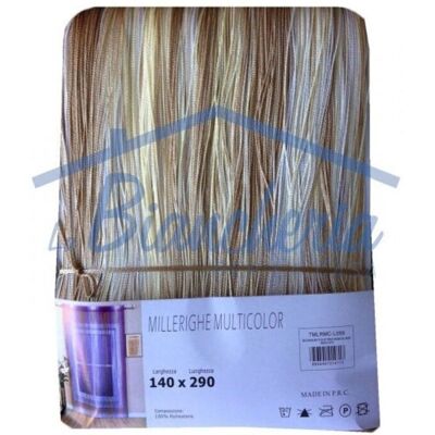 Cortina Decorativa Rayada Beige de Trade Shop Traesio - Tipo de Cortina Cortina Decorativa Rayada Beige de Trade Shop Traesio - Tipo de Cortina