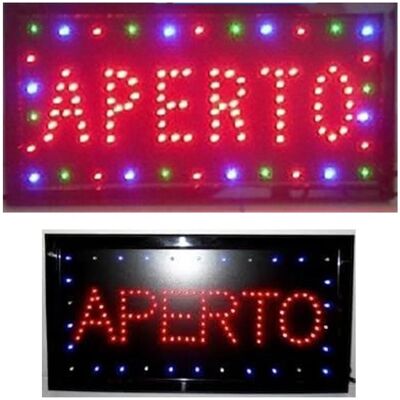 Trade Shop Segnale Luminoso Aperto Trade Shop Segnale Luminoso Aperto