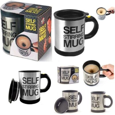 Trade Shop Selbst-Mischbecher - Moderner Automatischer Getränkemischer für Tee, Kaffee, Milch Trade Shop Selbst-Mischbecher - Moderner Automatischer Getränkemischer für Tee, Kaffee, Milch