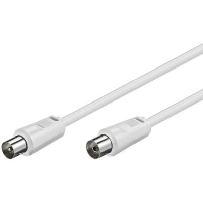 Trade Shop Koaxial-TV-Antennenkabel 75 Ohm 5m Trade Shop Koaxial-TV-Antennenkabel 75 Ohm 5m