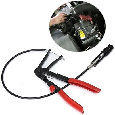 Trade Shop Schlauchschelle Zange - Flexibles Bowden Kabelwerkzeug Trade Shop Schlauchschelle Zange - Flexibles Bowden Kabelwerkzeug