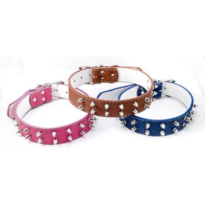 Trade Shop Traesio - Collar para Perro con Tachuelas - Mediano Grande Trade Shop Traesio - Collar para Perro con Tachuelas - Mediano Grande
