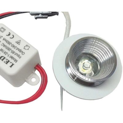 Trade Shop Mini LED 1W Foco - Equipo de Iluminación Trade Shop Mini LED 1W Foco - Equipo de Iluminación