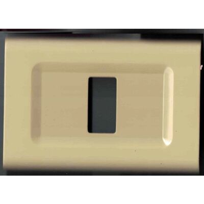 Trade Shop - Magic Elite Bticino Abdeckplatte - Cappuccino - 2 Löcher Trade Shop - Magic Elite Bticino Abdeckplatte - Cappuccino - 2 Löcher