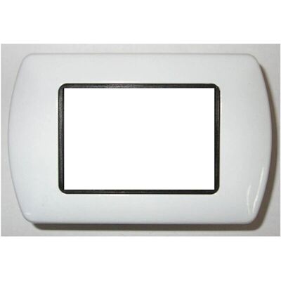 TRADE SHOP TRAESIO - Master Modo - Blanco - Placa de Pared TRADE SHOP TRAESIO - Master Modo - Blanco - Placa de Pared