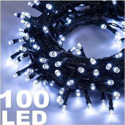 Trade Shop Cadena de Luces 100 LED - Luces para Árboles de Interior Trade Shop Cadena de Luces 100 LED - Luces para Árboles de Interior