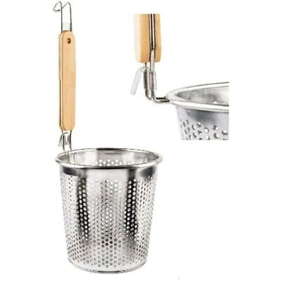 Trade Shop Traesio - Colador y Escurridor de Madera - Utensilio de Cocina Compacto Trade Shop Traesio - Colador y Escurridor de Madera - Utensilio de Cocina Compacto