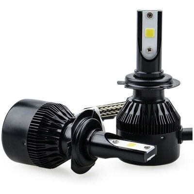 Trade Shop Faros de coche - H4 LED 48W 12V-24V B22 - Luces auto moto Trade Shop Faros de coche - H4 LED 48W 12V-24V B22 - Luces auto moto
