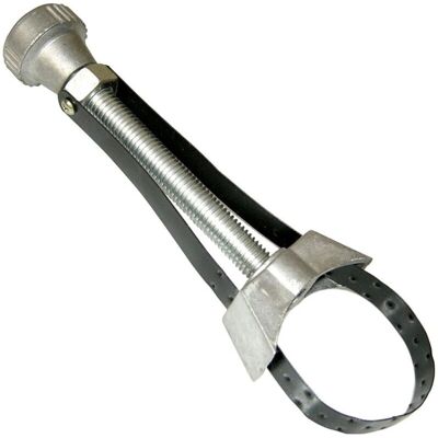 Trade Shop Llave de filtro de aceite de acero - Ajustable 105mm - Herramienta para filtro de aceite Trade Shop Llave de filtro de aceite de acero - Ajustable 105mm - Herramienta para filtro de aceite