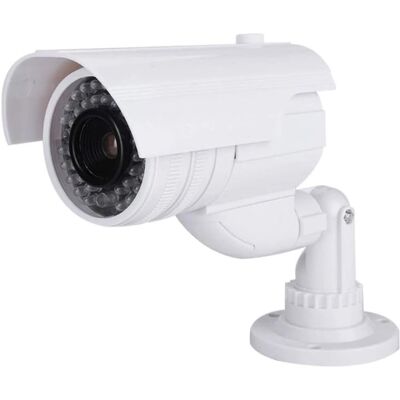 Trade Shop Traesio Telecamera Finta - Telecamera di Sicurezza con LED Trade Shop Traesio Telecamera Finta - Telecamera di Sicurezza con LED