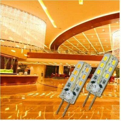 Trade Shop Traesio - Lampadina Led 3W 24Smd G4 - Bombilla Trade Shop Traesio - Lampadina Led 3W 24Smd G4 - Bombilla