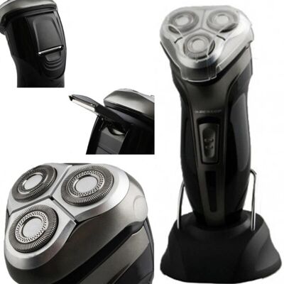 Afeitadora Eléctrica Traesio 3 Cabezas Recargable - Precisión en Rostro y Cuello Afeitadora Eléctrica Traesio 3 Cabezas Recargable - Precisión en Rostro y Cuello