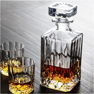 Botella vintage de licor Trade Shop - 900/950ml - Vidrio - Corcho Botella vintage de licor Trade Shop - 900/950ml - Vidrio - Corcho