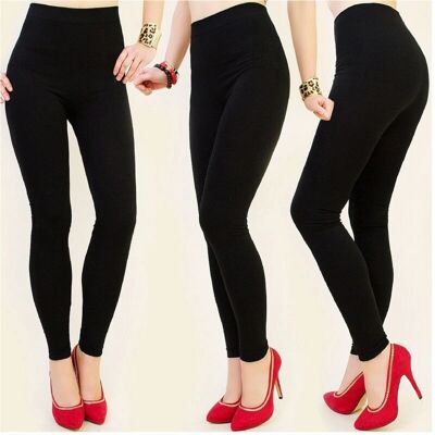 Trade Shop - Mod.919 - Negro - Cintura Alta - Leggings Trade Shop - Mod.919 - Negro - Cintura Alta - Leggings