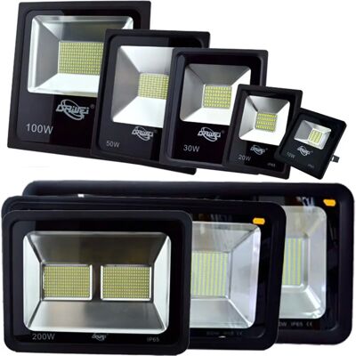 Trade Shop Projecteur LED - Différentes Puissances, Étanche IP66 - Publicité Trade Shop Projecteur LED - Différentes Puissances, Étanche IP66 - Publicité