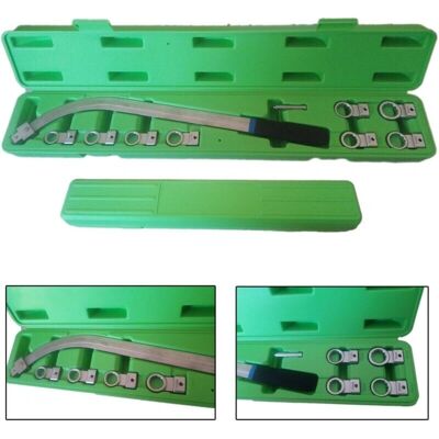 Trade Shop - Juego de 9 Llaves Tensores de Correa - Herramientas para Coche y Taller Trade Shop - Juego de 9 Llaves Tensores de Correa - Herramientas para Coche y Taller