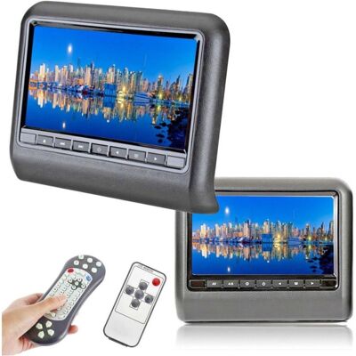 Trade Shop Traesio Monitor DVD para Coche 9 Pulgadas - Universal USB SD AV Trade Shop Traesio Monitor DVD para Coche 9 Pulgadas - Universal USB SD AV