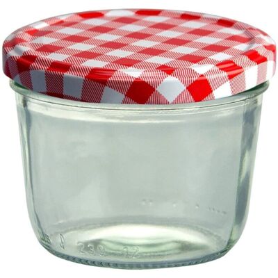 Trade Shop Juego de 4 Frascos de Vidrio 45ml - Tapa de rosca Trade Shop Juego de 4 Frascos de Vidrio 45ml - Tapa de rosca