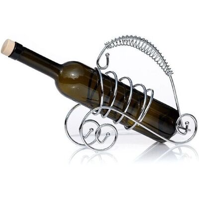 Trade Shop Portabottiglia - Supporto in metallo per bottiglia di vino Trade Shop Portabottiglia - Supporto in metallo per bottiglia di vino