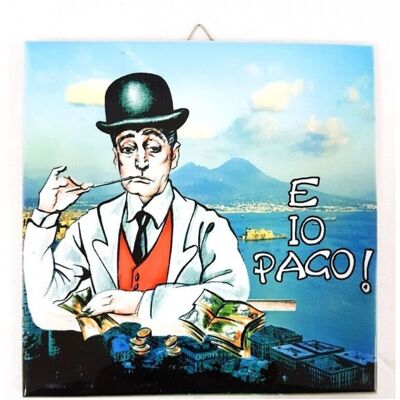 Trade Shop Azulejo Decorativo - Regalo de Cerámica - 15cm x 15cm Trade Shop Azulejo Decorativo - Regalo de Cerámica - 15cm x 15cm