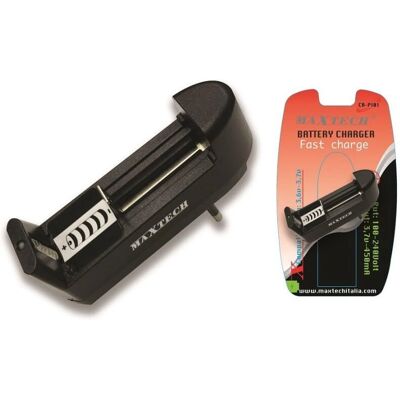Cargador Maxtech - 3.7V Litio-ion Rápido Recargable - Universal Cargador Maxtech - 3.7V Litio-ion Rápido Recargable - Universal