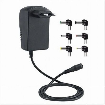 Maxtech Ca-s032 Adaptador de Corriente Universal - 8 Switch de Voltaje - para PC, Cámara Maxtech Ca-s032 Adaptador de Corriente Universal - 8 Switch de Voltaje - para PC, Cámara