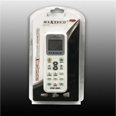 Maxtech COM-A001 Control Remoto Universal para Aire Acondicionado Maxtech COM-A001 Control Remoto Universal para Aire Acondicionado