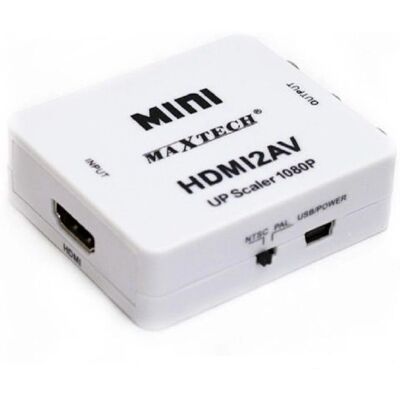 Maxtech HDMI zu RCA Video Konverter Adapter - Video & Audio Support Maxtech HDMI zu RCA Video Konverter Adapter - Video & Audio Support